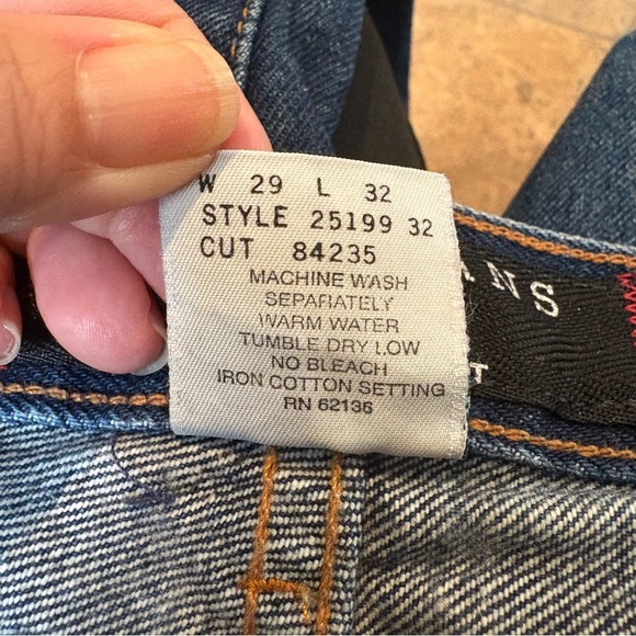 Vintage GUESS Blue Urban Fit Denim Jeans Size 29-Made in USA - Picture 7 of 7
